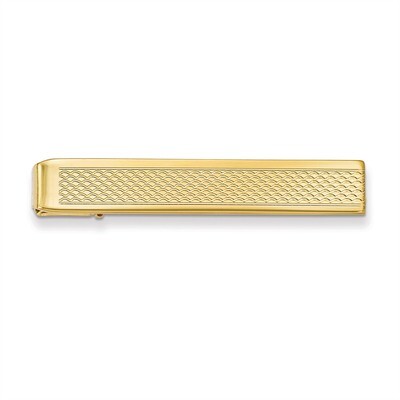 Kelly Waters Patterned Tie Bar Gold-plated KW731, MPN: KW731,