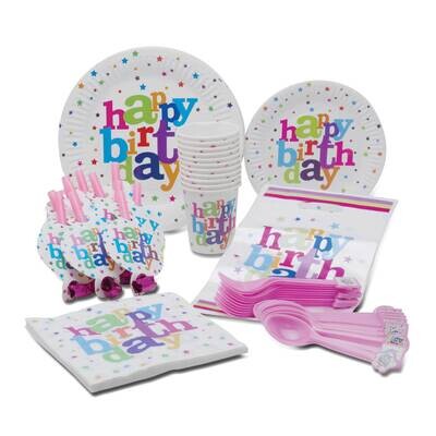 Happy Birthday Party Kit for 10 GM22658, MPN: GM22658, 788089152741