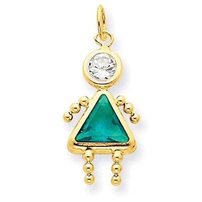 December Girl Birthstone Charm 14k Gold XCK178, MPN: XCK178, 716838170692