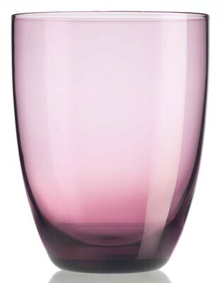 Arzberg Venice Glass Water Tumbler Rose 12 1/2 Oz 4 1/8 inch H Box Of 6, MPN: 49903-609020-40105, U…