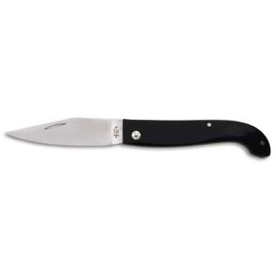 Berti Maremmano Fratelli Ditalia Knife Black Lucite Handle 85