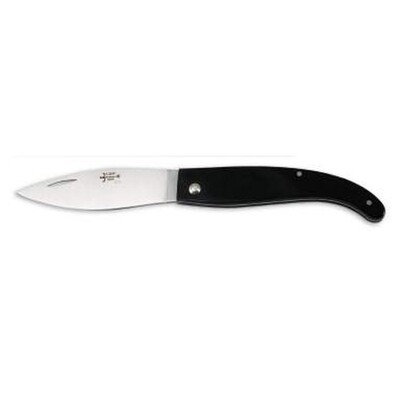 Berti Marammano A Foglia Fratelli Knife Black Lucite Handle 81