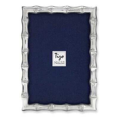 Bamboo 7.5X9.5 Picture Frame 925 Sterling Silver GM7061, MPN: GM7061,
