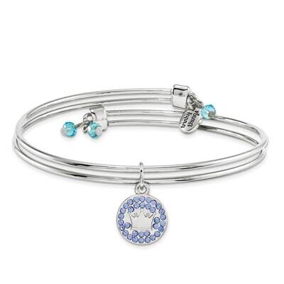 Silver-tone Trinky Things It&#39;s a Boy Blue Bracelet Card GM16021, MPN: GM16021, 853691006154