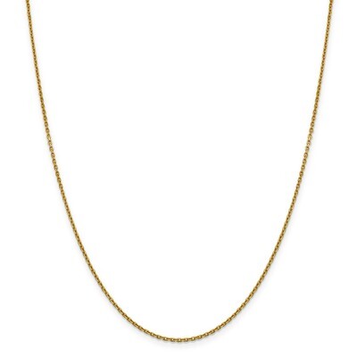 Leslie&#39;s 1.5 mm Diamond-cut Rolo Chain 20 Inch 14k Gold HB-7214-20, MPN: 7214-20, 191101847936