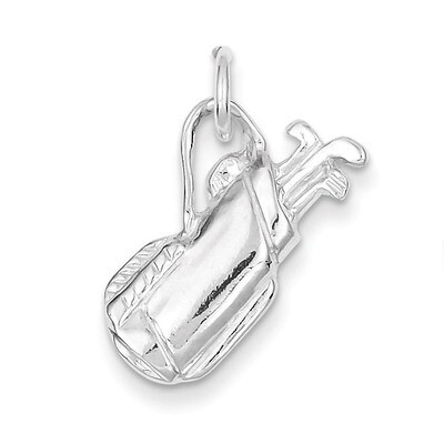 Golf Bag Charm Sterling Silver QC750, MPN: QC750, 883957975856