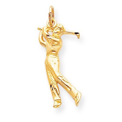 GOLF CHARM 10k Gold 10C169, MPN: 10C169, 883957343273