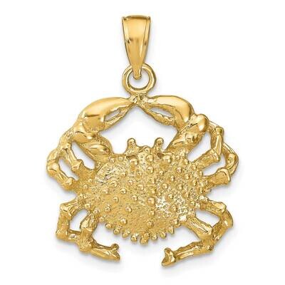 Crab Pendant 14k Gold K7732, MPN: K7732, 63721801301