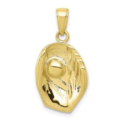 Baseball Glove and Ball Pendan 10k Gold 10C3766, MPN: 10C3766,