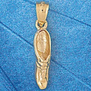 Dazzlers Jewelry Running Shoes Pendant Necklace Charm Bracelet in Yellow, White or Rose Gold 3604, …
