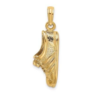 Track Shoe Charm 14k Gold Polished C2659, MPN: C2659,