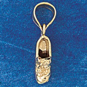 Dazzlers Jewelry Running Shoes Pendant Necklace Charm Bracelet in Yellow, White or Rose Gold 3606, …