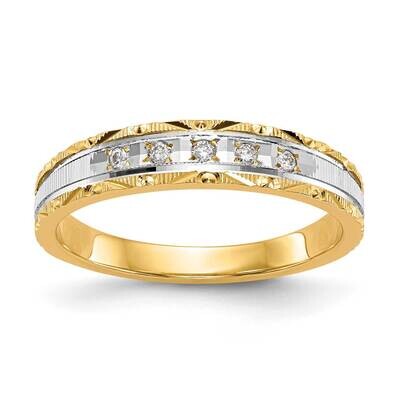 Trio Ladies Wedding Band 14k Tri Gold AA Quality  X8310AA-L, MPN: X8310AA-L, 886774614878