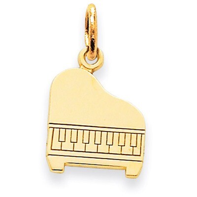 Piano Charm 14k Gold C1792, MPN: C1792, 883957856162