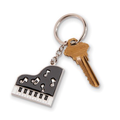 Piano Key Ring with Crystals GM18701, MPN: GM18701, 47105024074