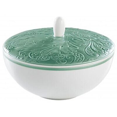 Raynaud Italian Renaissance Sugar Bowl Turquoise 0821-46-435020, MPN: 0821-46-435020, 3660006773024