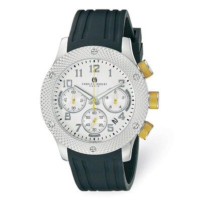 Charles Hubert Chronograph Silver Dial Men&#39;s Watch Stainless Steel XWA5500, MPN: XWA5500, 848870007…