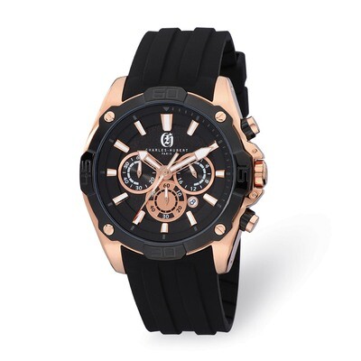 Charles Hubert Chronograph Black Dial Men&#39;s Watch Stainless Steel XWA5504, MPN: XWA5504, 8488700078…
