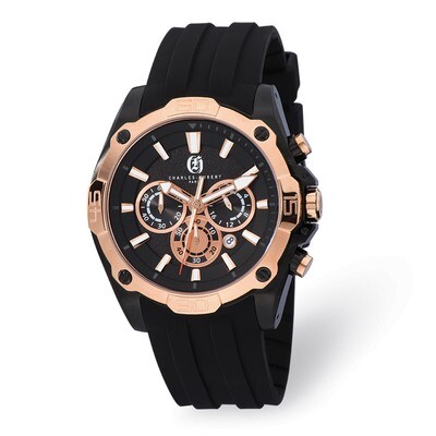 Charles Hubert Chronograph Black Dial Men&#39;s Watch Stainless Steel XWA5502, MPN: XWA5502, 8488700078…