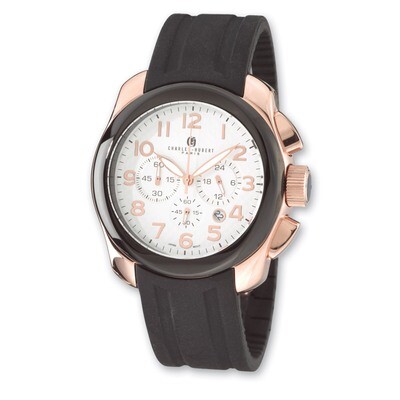 Charles Hubert Rose IP-plated Stainless Chrono Watch Men&#39;s XWA2637, MPN: XWA2637, 811233016573