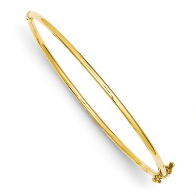 Hinged Bangle Bracelet 14k Gold DB495, MPN: DB495, 869786064480