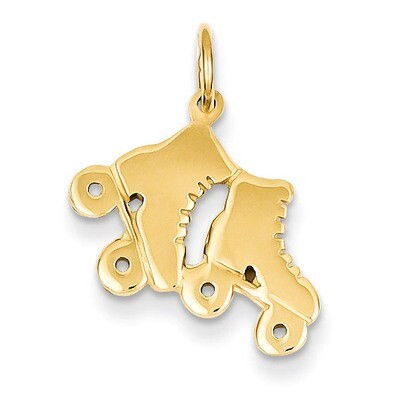 Roller Skates Charm 14k Gold A4735, MPN: A4735, 883957853857