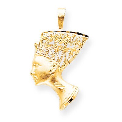 EGYPTIAN HEAD CHARM 10k Gold 10C371, MPN: 10C371, 886774084435