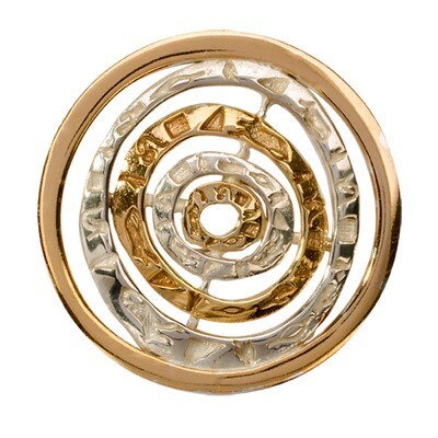 Nikki Lissoni Egyptian Goddess Silver-Plated 33mm Coin C1280SM, MPN: C1280SM, 8718627467749
