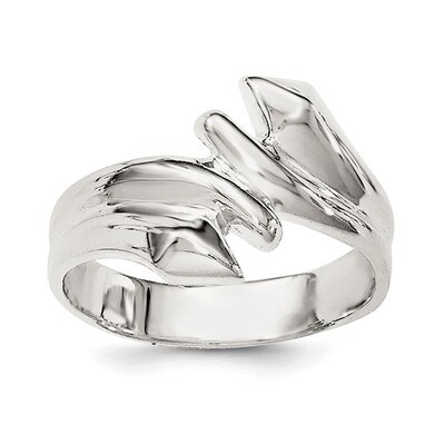 Fancy Ring Sterling Silver Polished QR6078, MPN: QR6078,