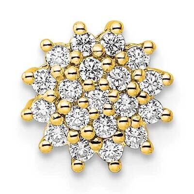 Si1/Si2, G H I, Cluster Chain Slide Pendant 14k Gold Lab Grown Diamond PM9126-028-YLG, MPN: PM9126-…
