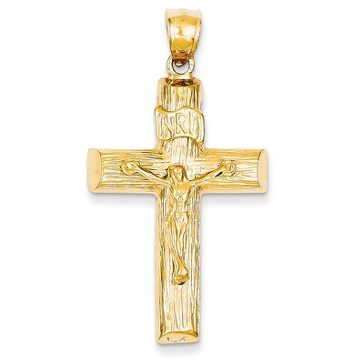 Crucifix Charm 14k Gold C1361, MPN: C1361, 886774616612