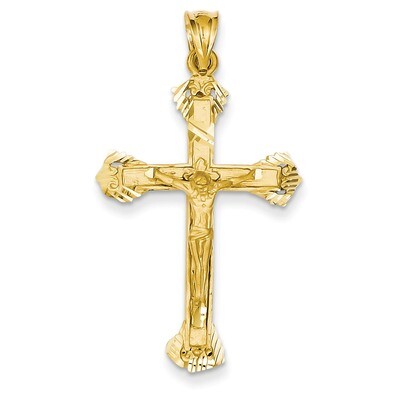 Crucifix Charm 14k Gold C157, MPN: C157, 886774616988