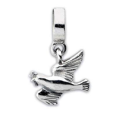 Dove Dangle Bead - Sterling Silver QRS1908, MPN: QRS1908, 883957311043