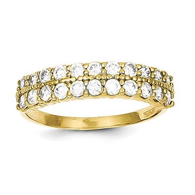 Fancy Synthetic Diamond Ring 10k Gold 10C1252, MPN: 10C1252, 886774021157