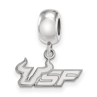 University of South Florida Bead Charm Small Dangle Sterling Silver SS016USFL, MPN: SS016USFL, 8867…
