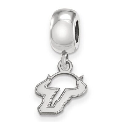 University of South Florida Bead Charm Extra Small Dangle Sterling Silver SS012USFL, MPN: SS012USFL…