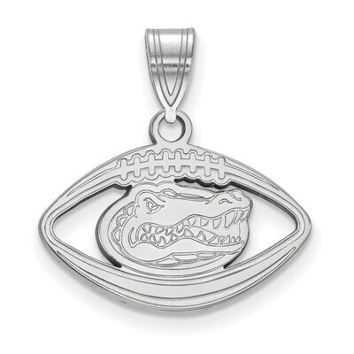 University of Florida Pendant in Football Sterling Silver SS018UFL, MPN: SS018UFL, 886774705903