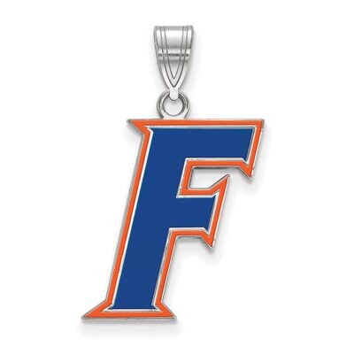 University of Florida Large Enamel Pendant Sterling Silver SS088UFL, MPN: SS088UFL, 886774706436