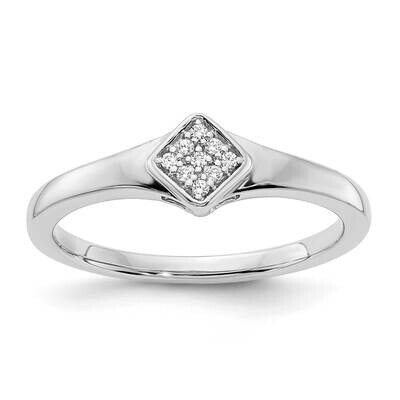 Fancy Diamond Ring 14k White Gold Polished RM8409-005-WA, MPN: RM8409-005-WA,