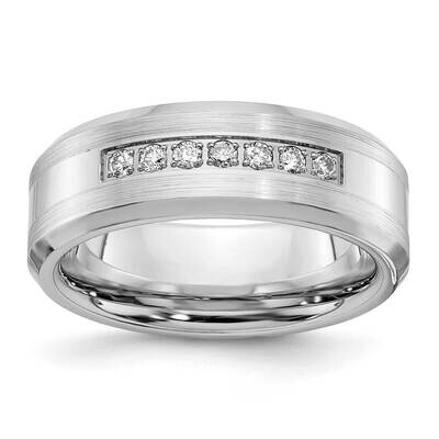 7- .025 Rd Dias, Colbalt Men&#39;s Ring Mel:F60 RCM1017-CBAB-10, MPN: RCM1017-CBAB, 191101813078