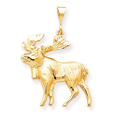 Moose Charm 10k Gold 10C801, MPN: 10C801, 883957345017
