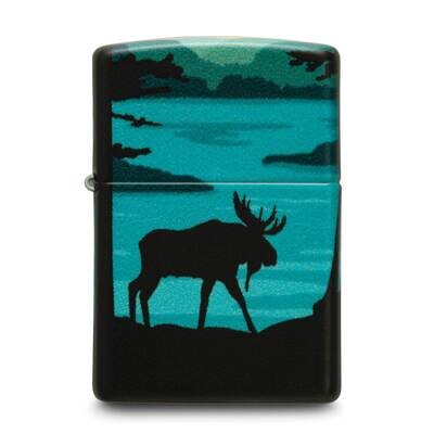 Zippo 540 Matte Moose Landscape Lighter GM25733, MPN: GM25733,