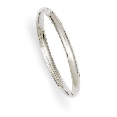 Hinged Baby Bangle Bracelet 14k White Gold WBP3/16, MPN: WBP3/16, 886774119700