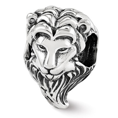 Lion Bead - Sterling Silver QRS3375, MPN: QRS3375, 886774964706
