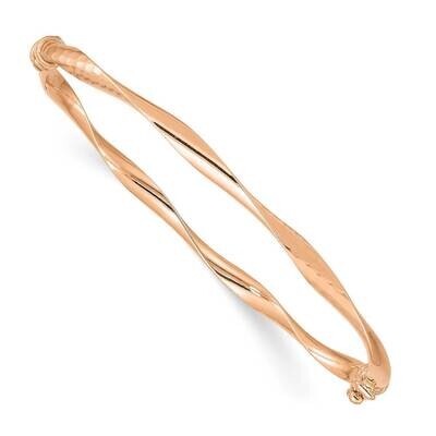 Hinged Bracelet 14k Rose Gold DB668R, MPN: DB668R, 191101980190