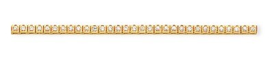 Diamond tennis bracelet 14k Gold X2893AA, MPN: X2893AA, 191101372780
