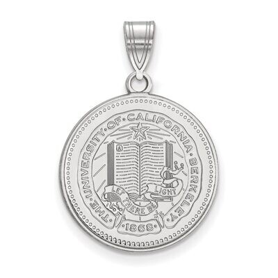University of California Berkeley Large Crest Sterling Silver SS039UCB, MPN: SS039UCB, 886774704463