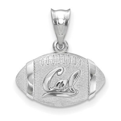 University Of California Berkeley Football Pendant Sterling Silver SS506UCB, MPN: SS506UCB, 8106800…