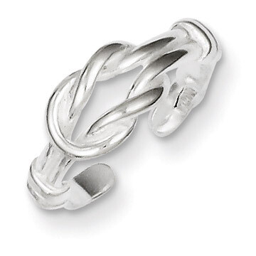 Love Knot Toe Ring Sterling Silver QR831, MPN: QR831, 883957253879