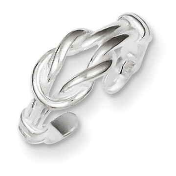 Love Knot Toe Ring Sterling Silver QR831